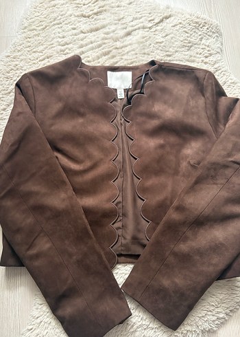 H&M Süet Kadın Ceket - Görsel 2