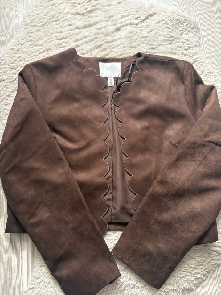 H&M Süet Kadın Ceket - Görsel 2