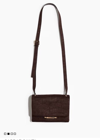 H&M Kahverengi Kemerli Kadın Çanta - Görsel 2