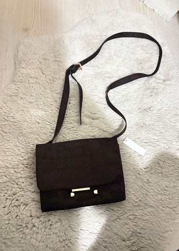 H&M Kahverengi Kemerli Kadın Çanta - Görsel 3