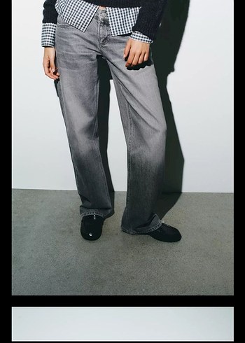 Zara Düşük Bel Jean - Görsel 5