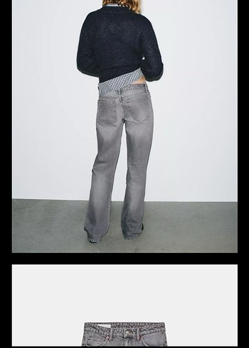 Zara Düşük Bel Jean - Görsel 6