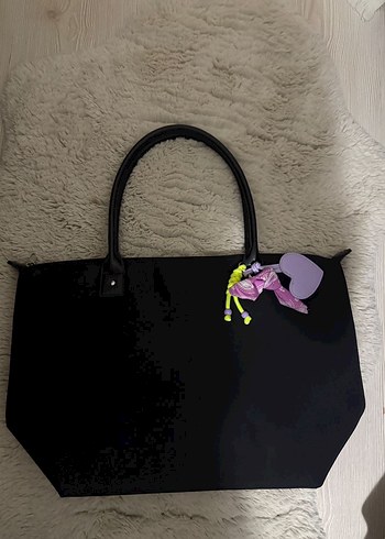 Zara Siyah Kadın Çanta Fiyonk Detaylı - Görsel 2