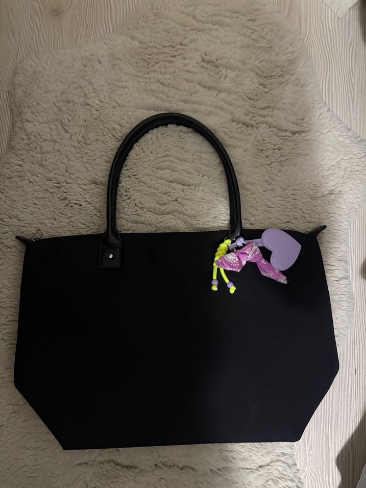 Zara Siyah Kadın Çanta Fiyonk Detaylı - Görsel 2