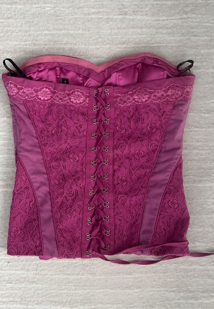 BEBE Straplez Üst Vintage - Görsel 2