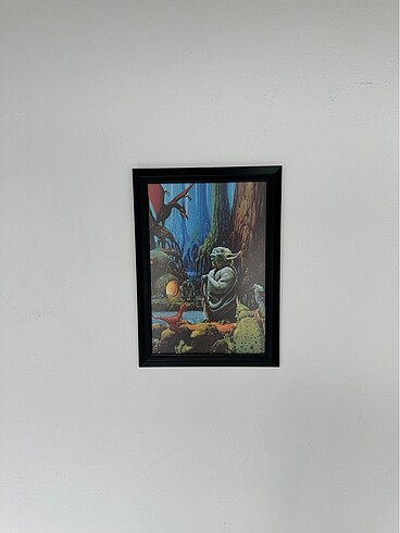 Beden çeşitli Renk Star Wars Yoda Dagobah Tablo