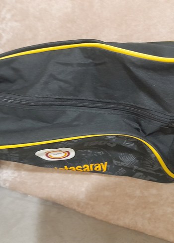 GS Store Galatasaray Gri Spor Çantası Velcro Kapamalı