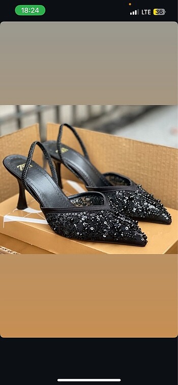 Zara Zara topuklu ayakkabı