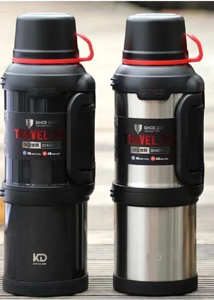 4 litre kaliteli çelik termos toptan perakende satış. - Görsel 2