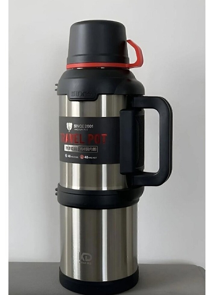 4 litre kaliteli çelik termos toptan perakende satış. - Görsel 4