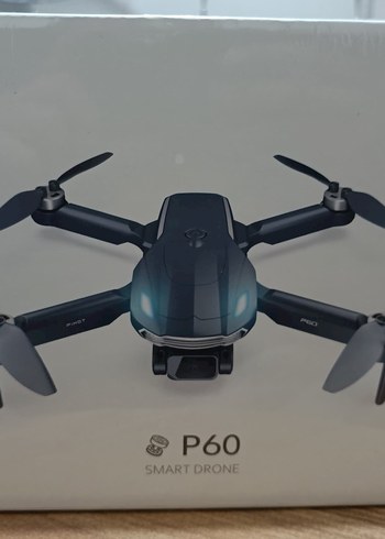 P60 Siyah Akıllı Drone