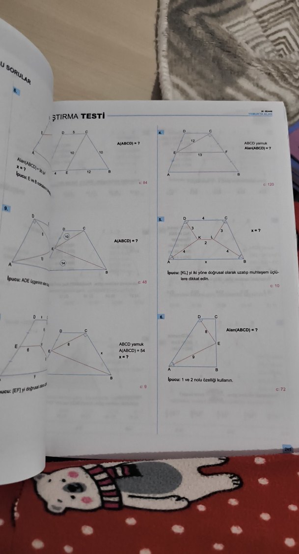 Okyanus 10. Sınıf Matematik 40 Seans Kitabı - Görsel 4