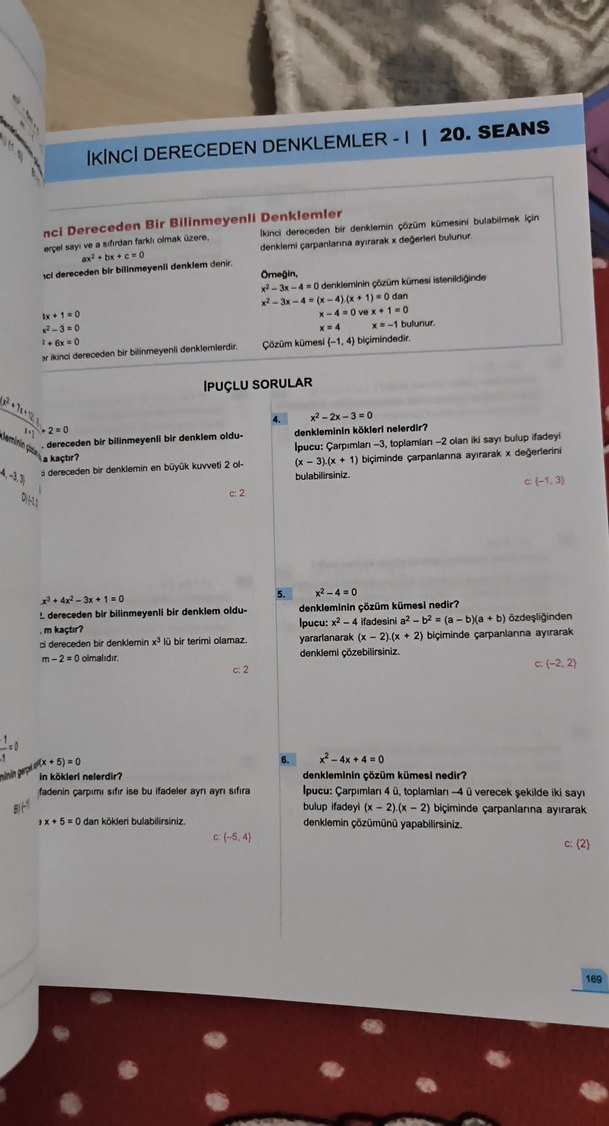 Okyanus 10. Sınıf Matematik 40 Seans Kitabı - Görsel 3