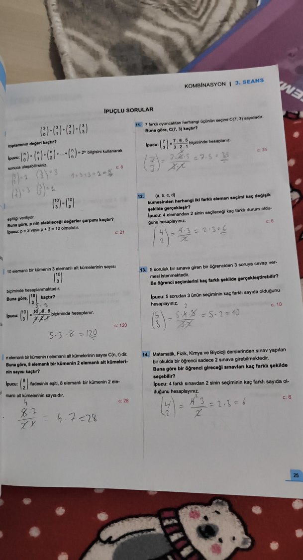 Okyanus 10. Sınıf Matematik 40 Seans Kitabı - Görsel 2