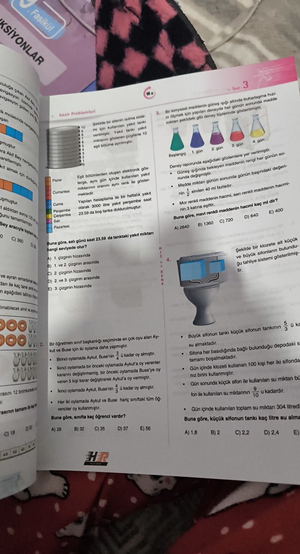 Problemler Soru Bankası - Beceri Temelli Sorular - Görsel 3