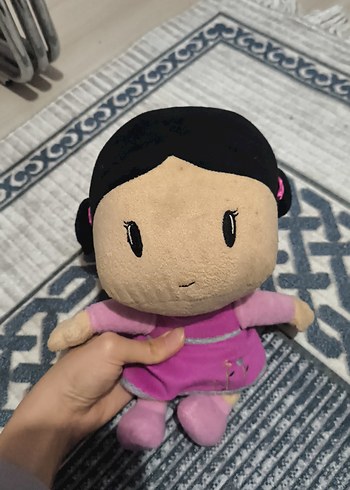 Pembe Elbise Giyen Şilaa Peluş Bebek (Pepee) - Görsel 2