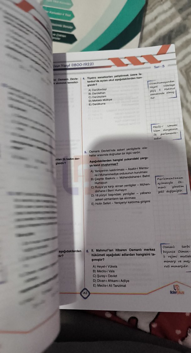 YKS Tarih Soru Bankası TYT AYT 10 Deneme - Görsel 2