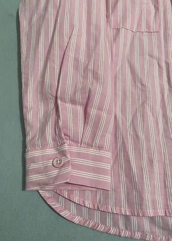 Kız çocuk pembe gömlek - Görsel 3