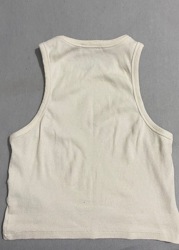 Beyaz atlet crop - Görsel 2