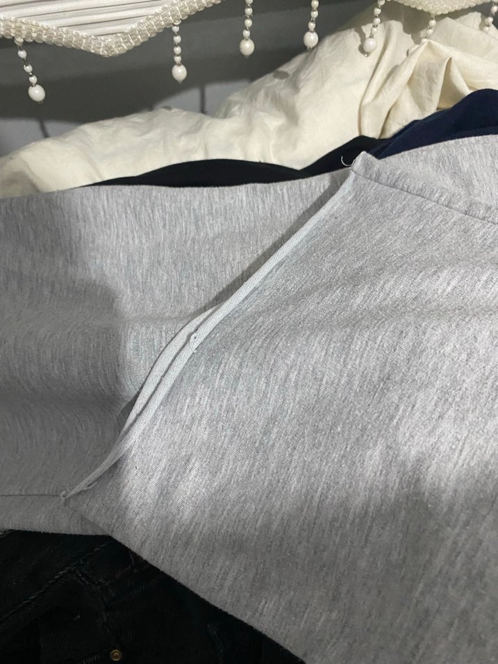 Kadın Gri Rahat Kesim Eşofman Altı - Görsel 2