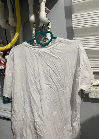 Billie eilish Beyaz Baskılı Pamuklu Kadın Tişört - Görsel 2