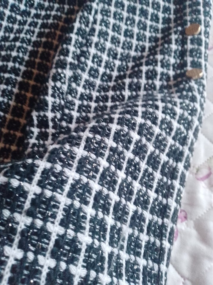 Düğmeli Kısa Mini Ekose Etek - Görsel 3