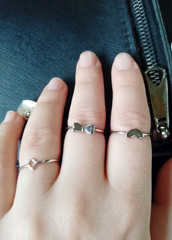 Minimalist Eklem Yüzüğü - Görsel 2