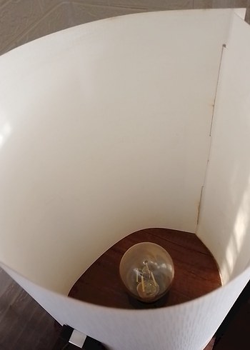 Bej ve Gri Ayaklı Lambader - Görsel 3