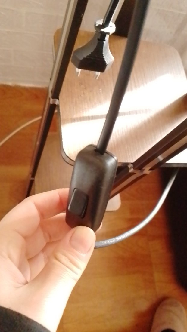 Bej ve Gri Ayaklı Lambader - Görsel 2