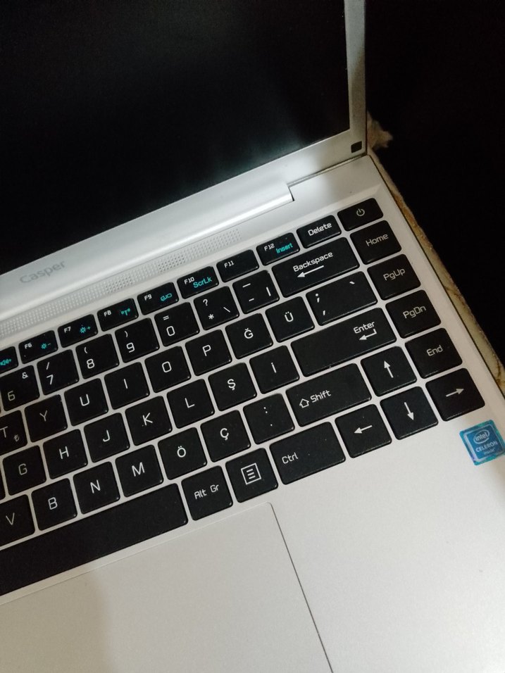 Gri Casper Nirvana Laptop - Görsel 3