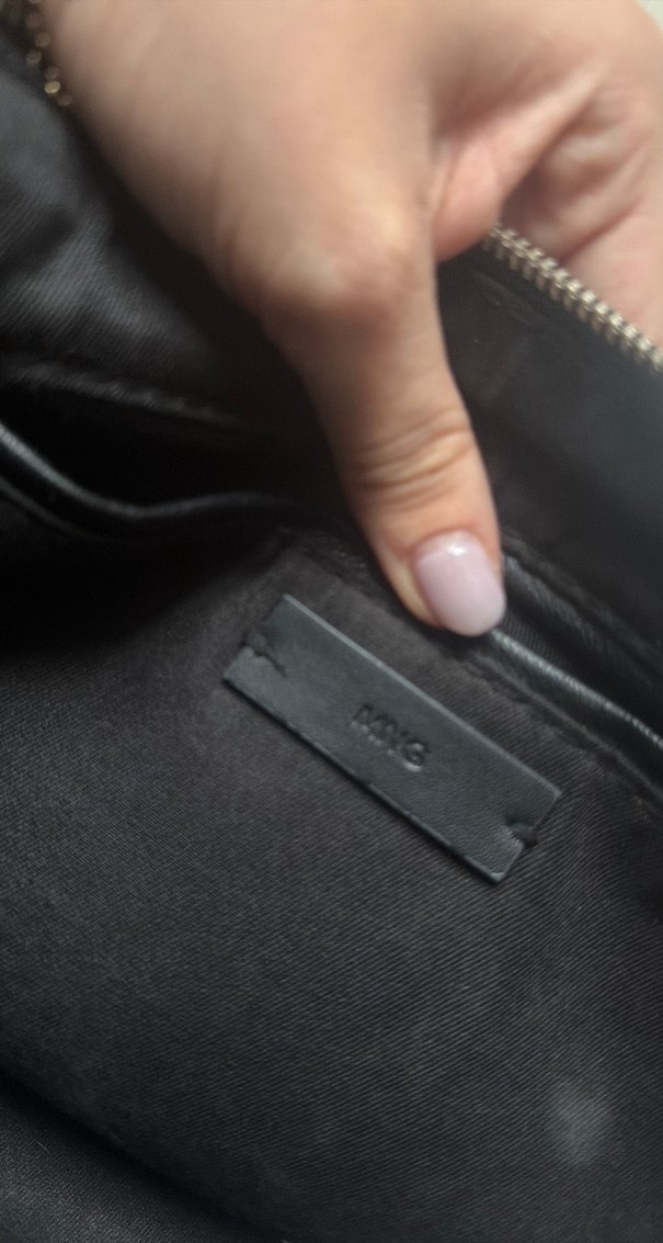 Siyah Mango Canta - Görsel 4