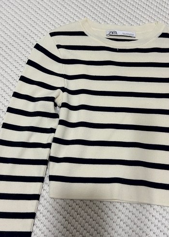 Zara Crop Kazak - Görsel 2