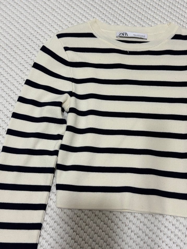 Zara Crop Kazak - Görsel 2