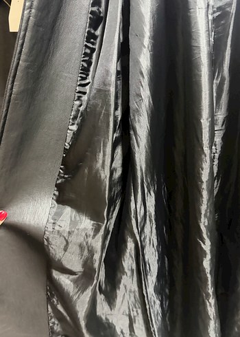 Uzun Deri Ceket - Görsel 4