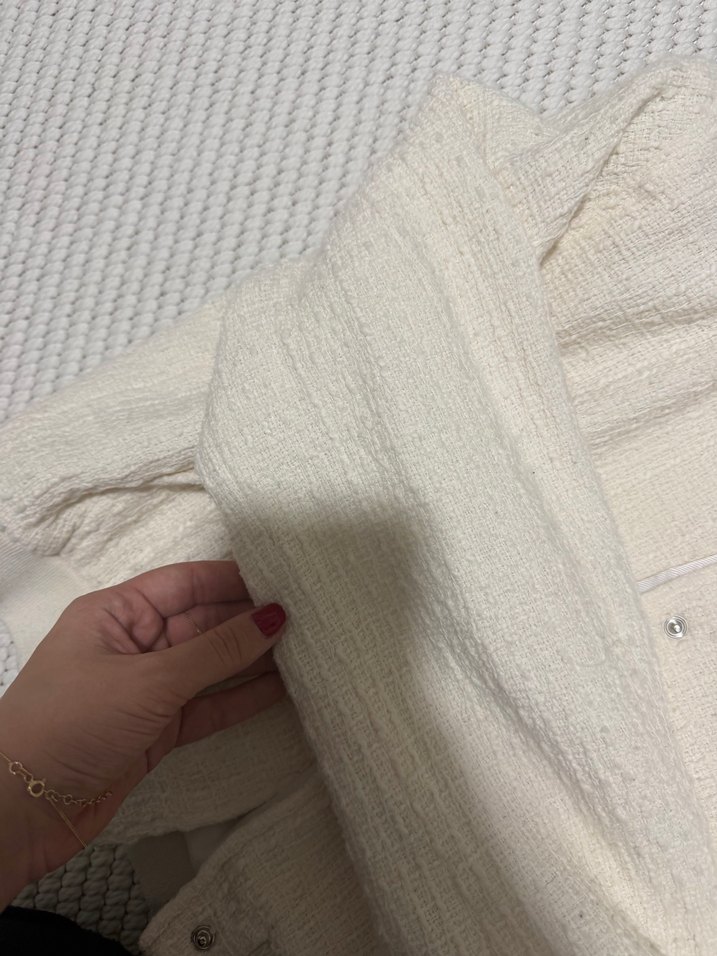 Zara Tüvit Ceket - Görsel 5