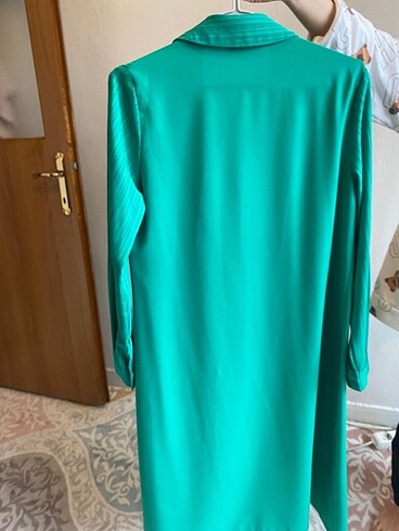 40 Beden turkuaz Renk Gömlek tunik