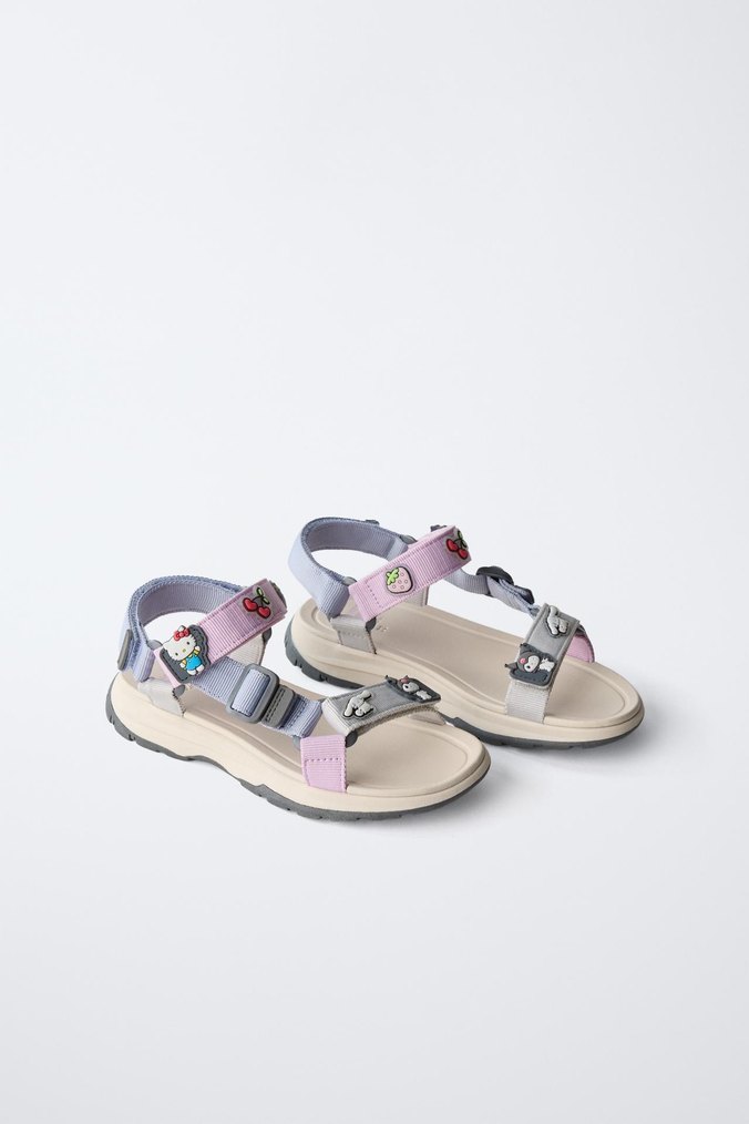 zara hello kitty kuromi sandalet - Görsel 2