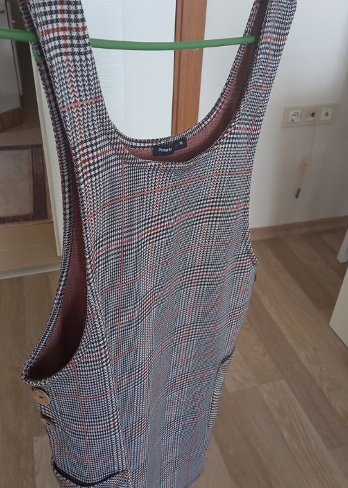 Kadin slopet tunik elbise - Görsel 2