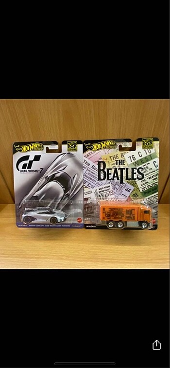 Hot Wheels 2 Adet Premium Araba