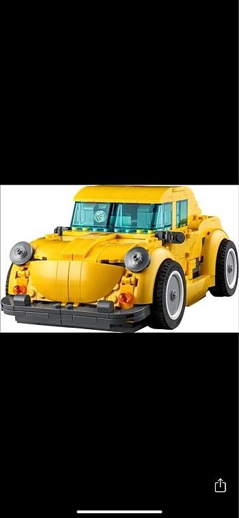 Beden Renk LEGO Icons Transformers Bumblebee