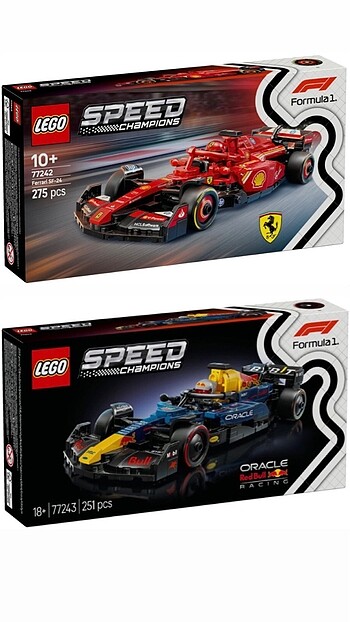 Lego Speed 2 li Set Ferrari ve Red Bull
