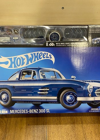 Beden Hot Wheels Mavi Mercedes-Benz 300 SL Araba
