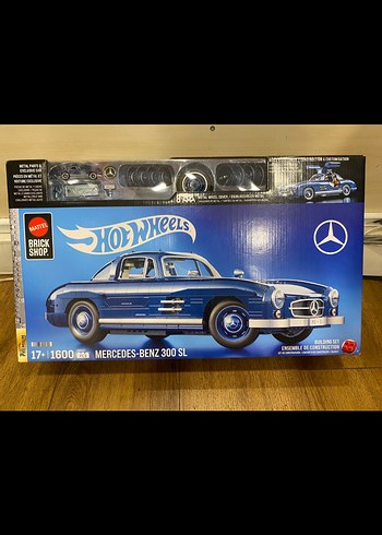 Hot Wheels Mavi Mercedes-Benz 300 SL Araba