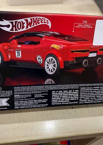 Beden Renk Hot Wheels Kırmızı Maserati MC20 Oyuncak Araba