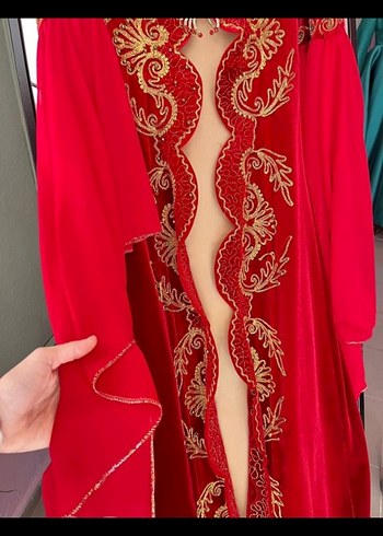 l Beden Uzun bindallı/kaftan sıfır gibi