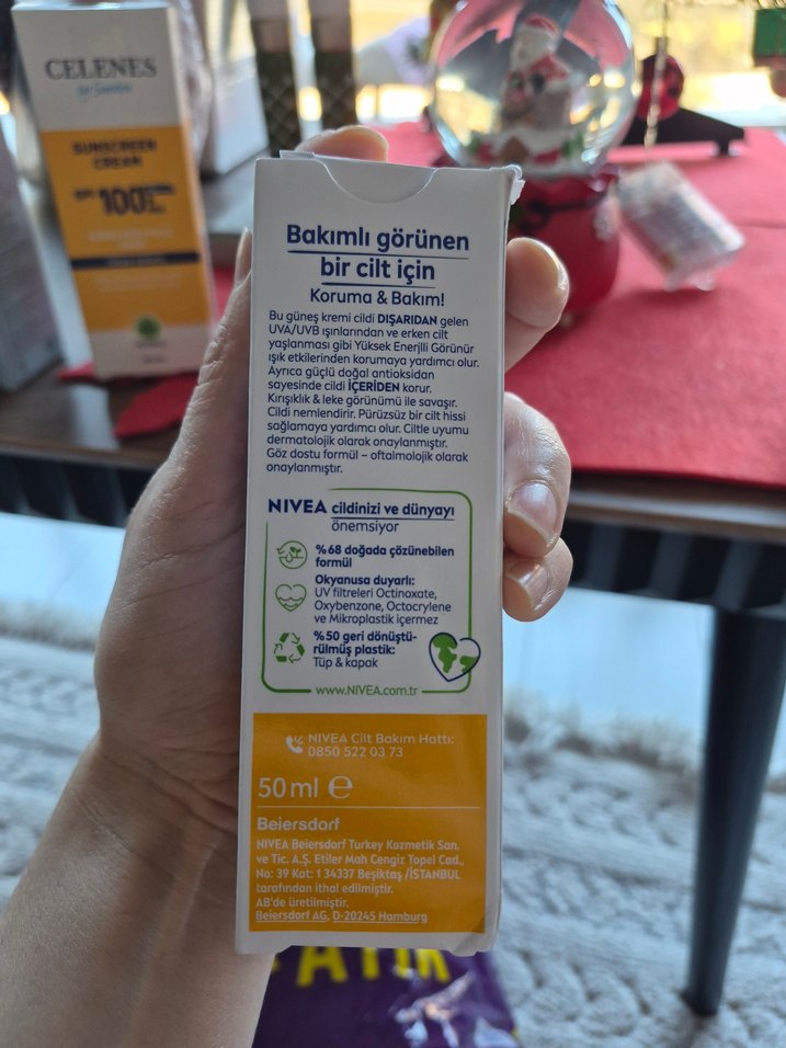 Nivea Sun Yaşlanma Karşıtı Yüz Kremi SPF 50 - Görsel 2