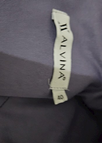 Mor Uzun Kollu İşlemeli Abiye Elbise - Görsel 5