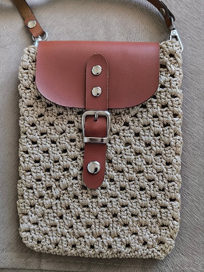 çapraz sık telefon çantasi - Görsel 2