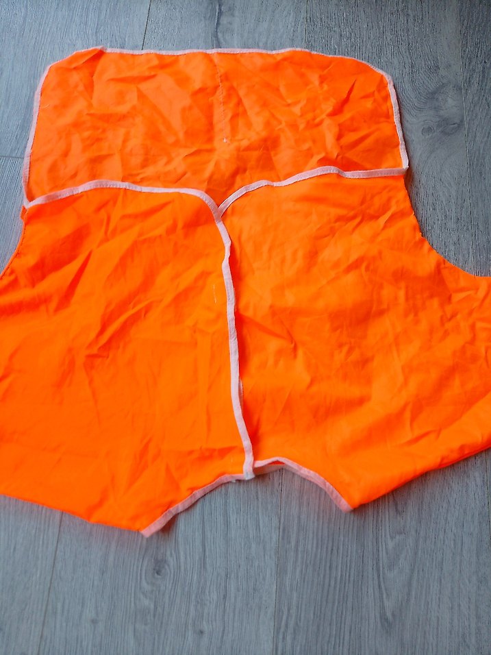 Turuncu Baskılı bebek mama önlüğü - Görsel 5