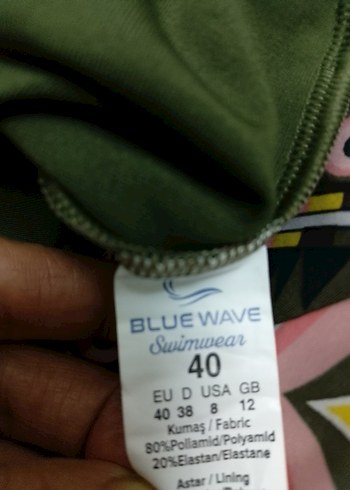 Bohem Çok Renkli Desenli Kadın Mayo - Görsel 5